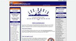 Desktop Screenshot of leedavisreunions.com